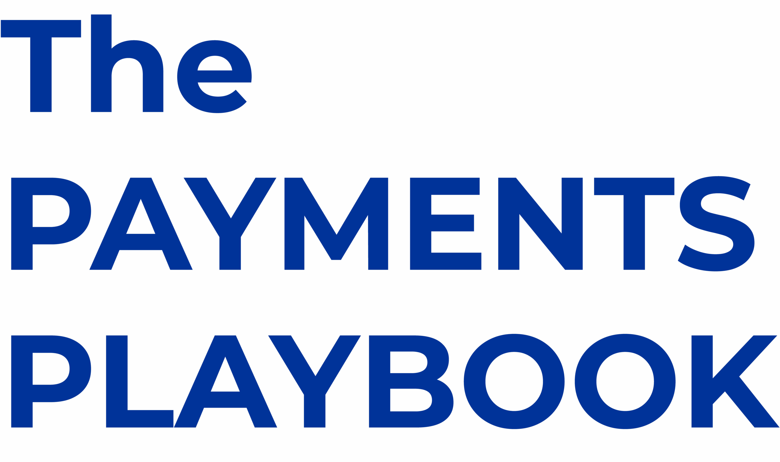 The Payments Playbook